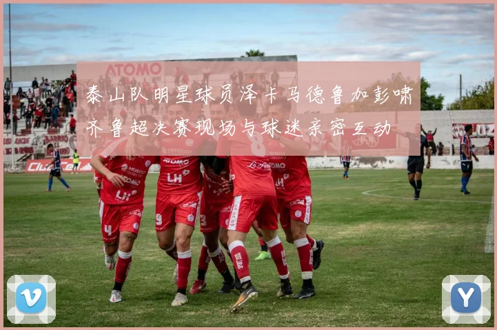 泰山队明星球员泽卡马德鲁加彭啸齐鲁超决赛现场与球迷亲密互动